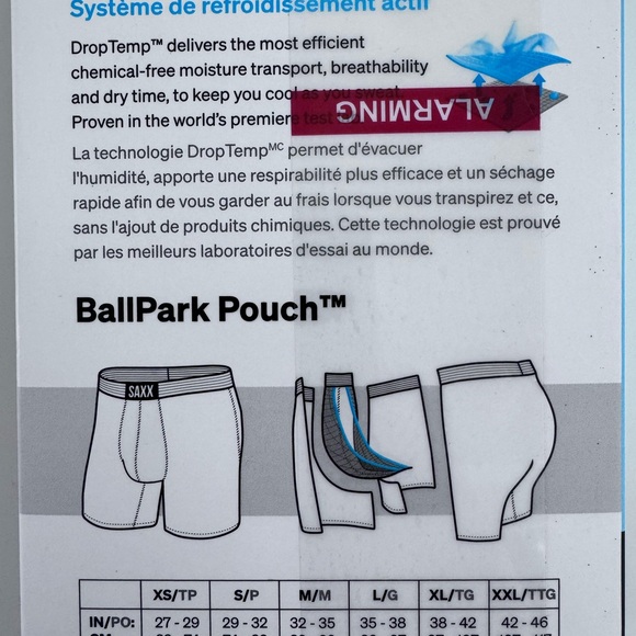 Saxx Camo Cooling Boxer Brief with BallPark Pouch - Picture 2 of 2